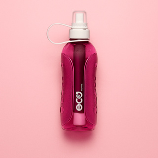 Garrafinha de água Squeeze com Purificador Purific Eco 500ml - Rosa em Oferta na Shopee