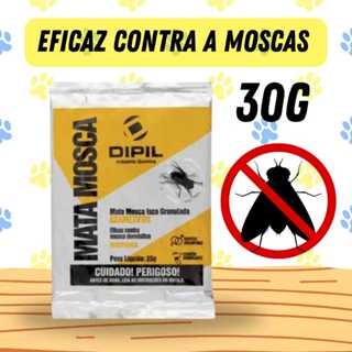 Elimina Mosca Mosquito Dipil Granulado 30g em Oferta na Shopee