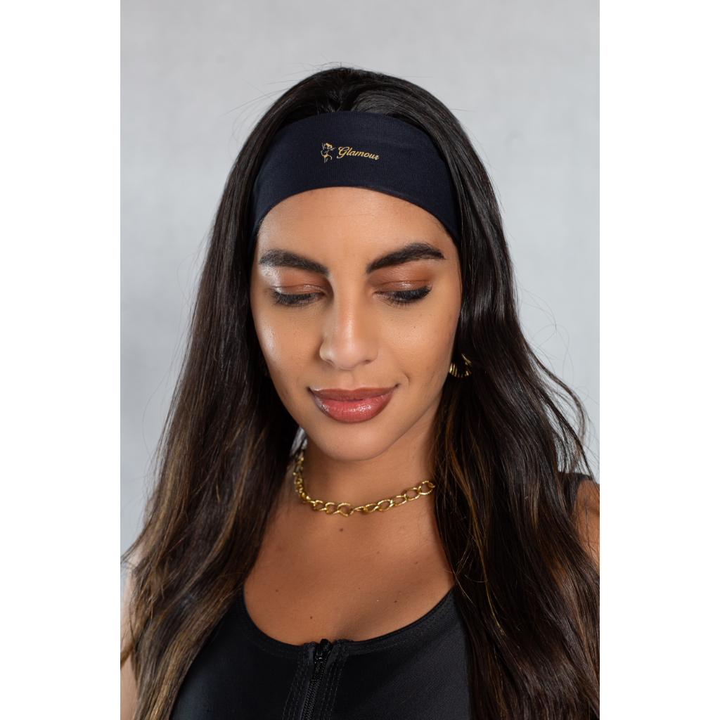 Bandana Feminina Bioskin Glamour – Tecido Emana Infravermelho | Esportiva, Estética