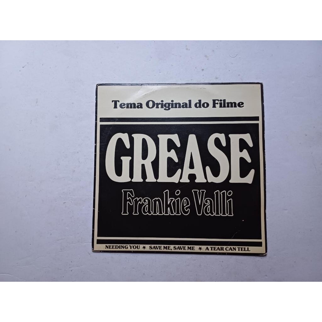 Compacto Frankie Valli - Grease (Tema Original do Filme) / Needing You / Save Me Save Me /A Tear Can Tell