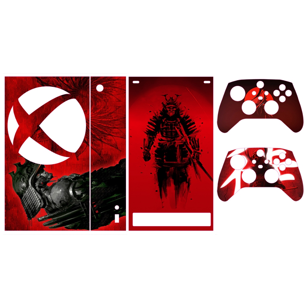 Skin Adesiva Xbox Series S - Samurai (Vermelho)