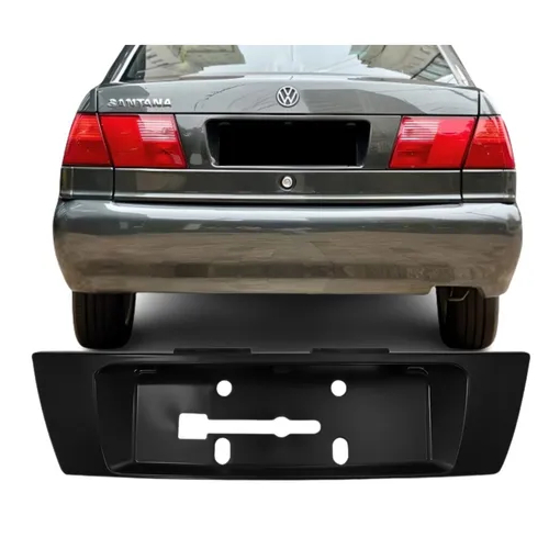 Suporte Moldura Placa Traseira Santana 1999 2000 2001 2002 2003 2004 2005 2006