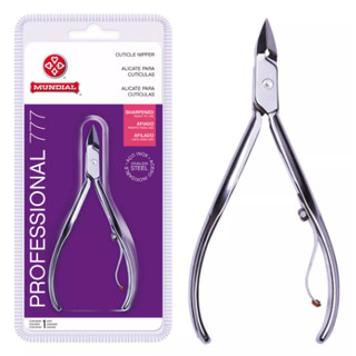 Alicate Cutícula Mundial 777 Profissional Aço Inox Manicure Pedicure Original