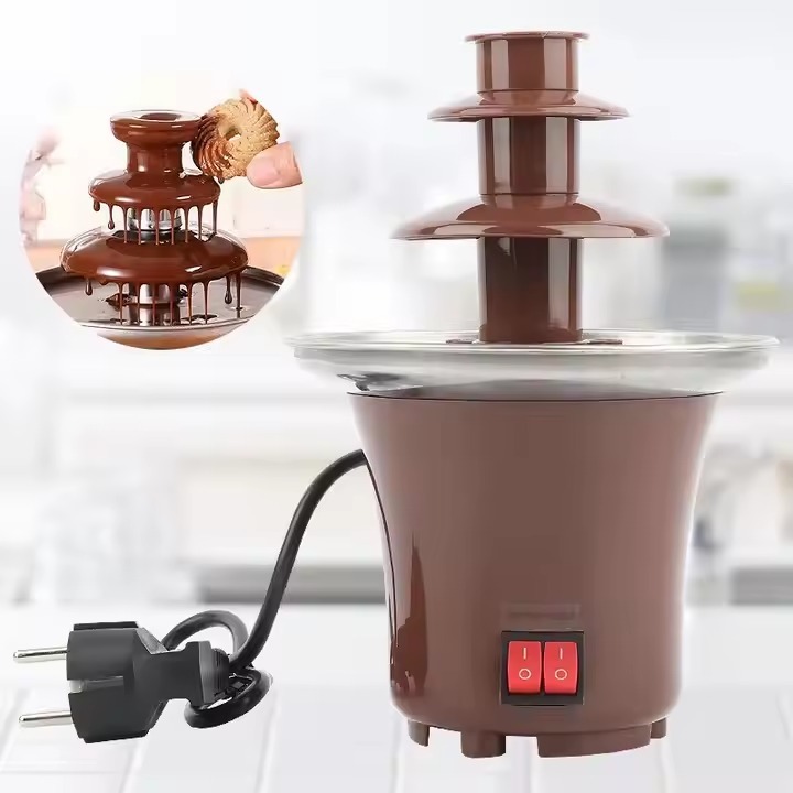 Mini Cascata Fonte Chocolate Panela Fondue Elétrica 110V-Tong