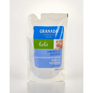 Refil Sabonete Líquido de Glicerina Granado Bebê Lavanda 250ml em Oferta na Shopee