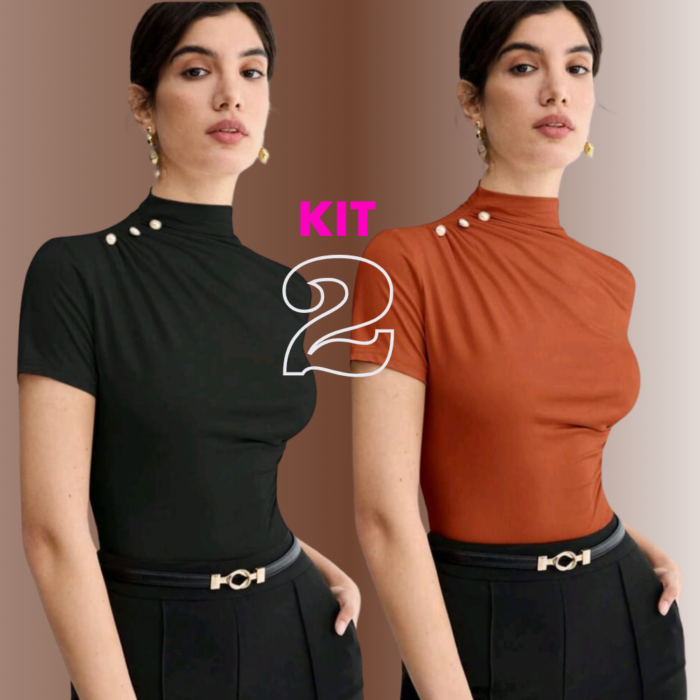 Kit Camisa Social Feminina - Comprar com Melhor Preço em Blusas