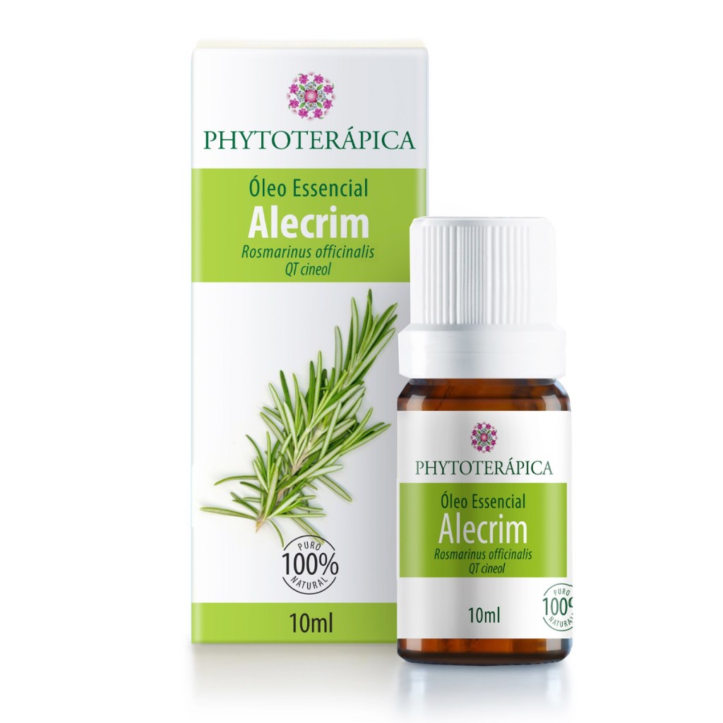 Phytoterápica Óleo Essencial Alecrim Cineol 10ml – Foco, Energia e Estímulo Respiratório Natural - Home & Living