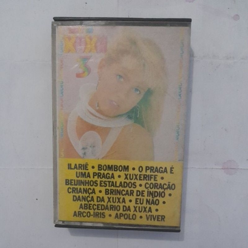 fita cassete xuxa . xou da xuxa 3