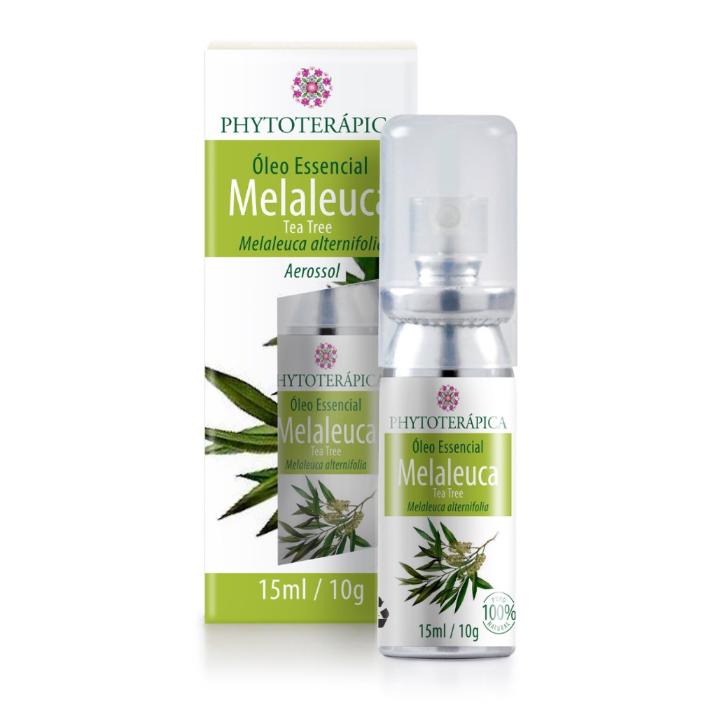 Phytoterápica Óleo Essencial de Melaleuca Aerossol 15ml – Purificação Prática e Natural em Oferta na Shopee