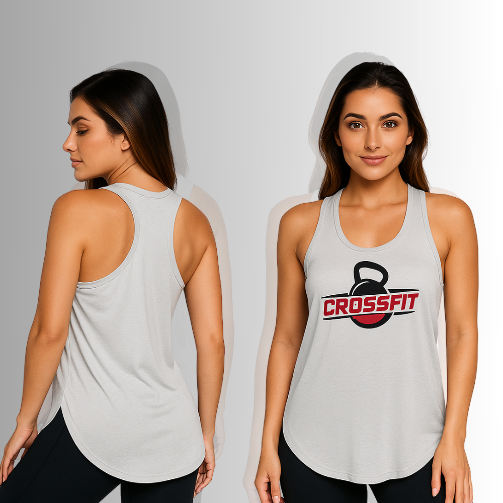 Blusa Feminina Regata Esportiva est. Crossfit Peso 010 Academia Caminhada cores academia