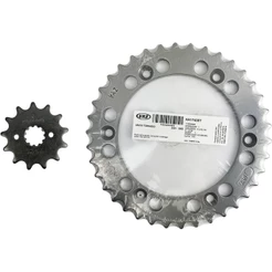 Kit Coroa E Pinhão Honda XR 250 Tornado 2002 A 2008 13/38 Dentes Vaz