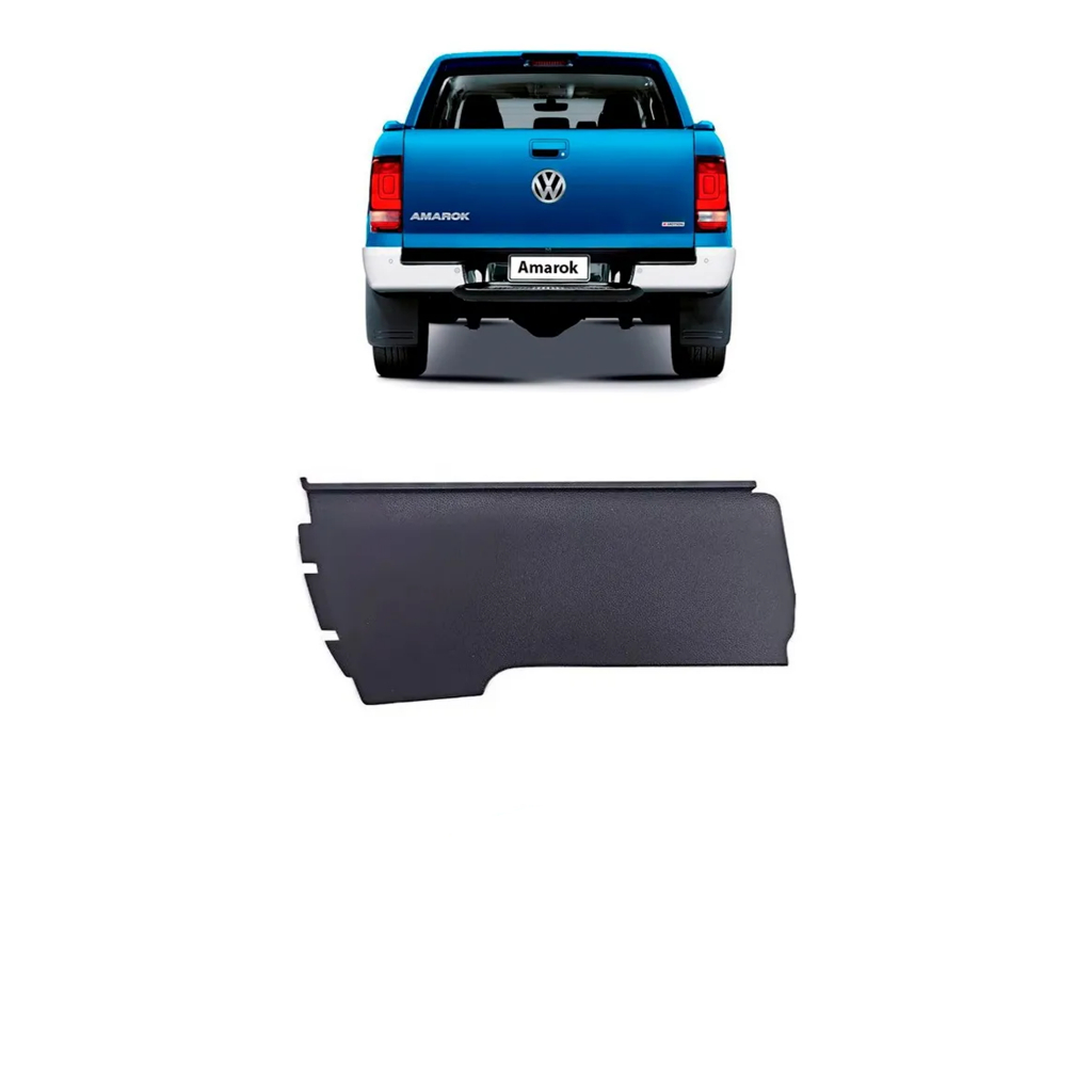Acabamento Para-choque Traseiro Amarok 2013 a 2023