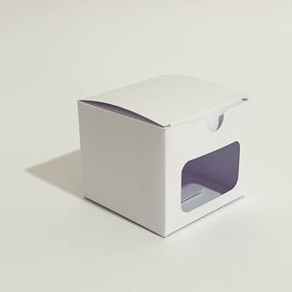 50 Caixas Para Velas Aromáticas 7,5cmx7,5cmx6,5cm para Pote Patê com Visor em Oferta na Shopee