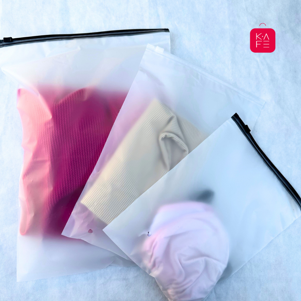 Saco Ziper Fosco Para Roupa com 50 Unidades em Oferta na Shopee