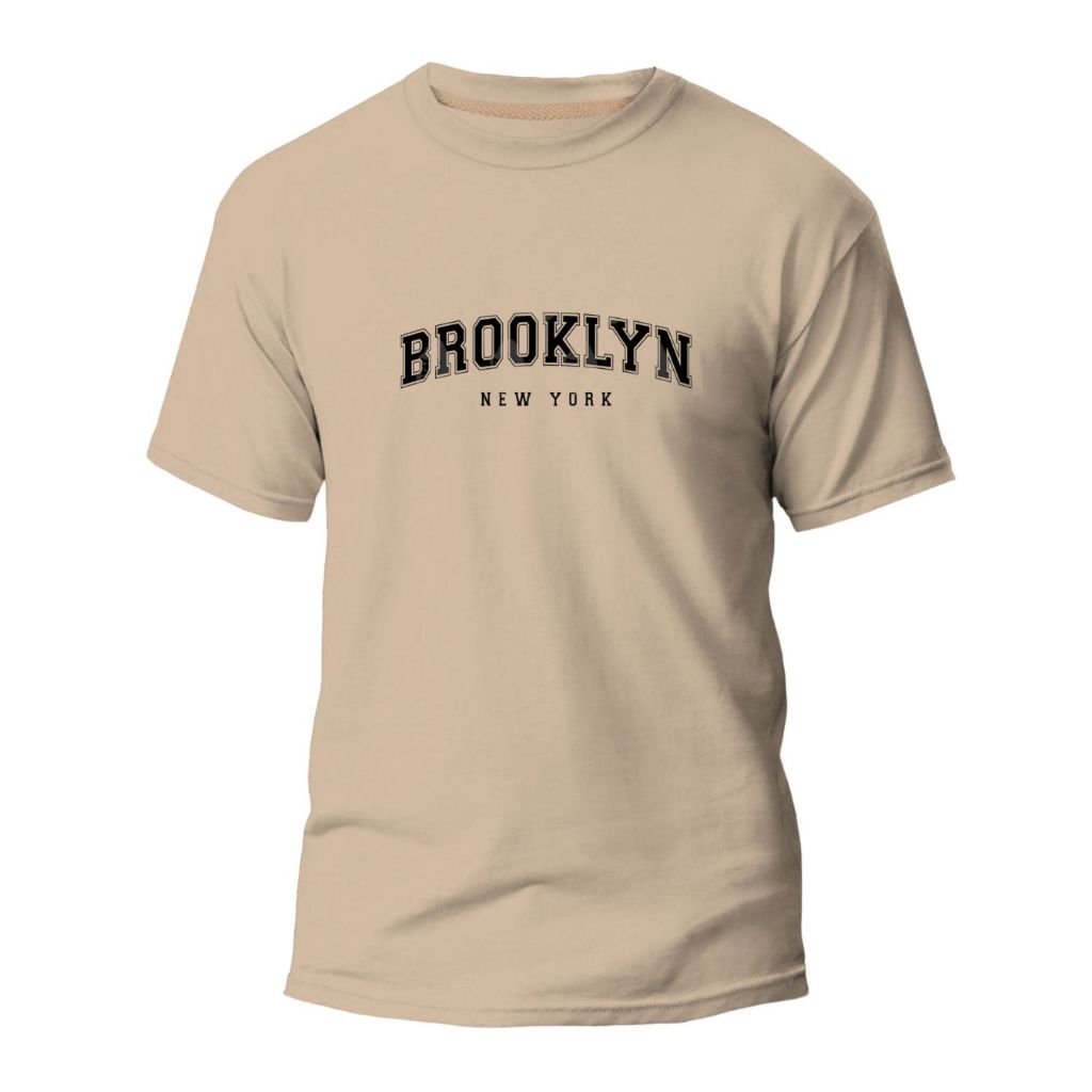 Camiseta Brooklyn New York Camisa Unissex camisa algodão  Novidade Lançamento