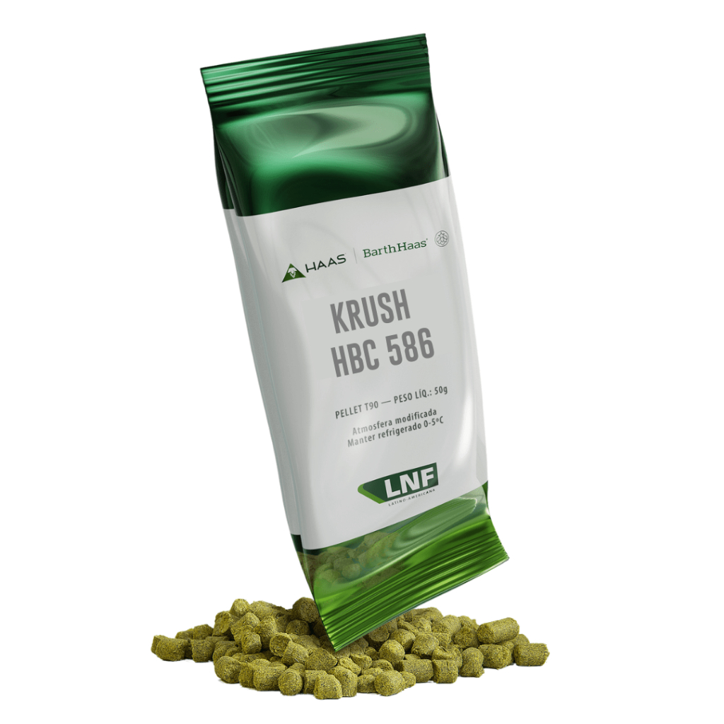 Lúpulo Barth Haas Krush HBC 586 - 50g (pellets)