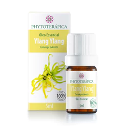 Phytoterápica Óleo Essencial Ylang Ylang 5ml – Natural – Aromaterapia, Equilíbrio e Bem-Estar