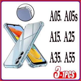 Capa transparente capinha TPU Anti Shock Impacto samsung A05 A05s A15 A25 A35 A55 em Oferta na Shopee