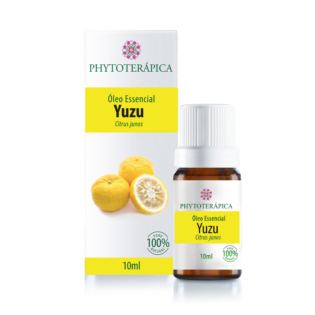 Phytoterápica Óleo Essencial Yuzu 10ml – Natural – Aromaterapia, Equilíbrio e Revitalização - Home & Living