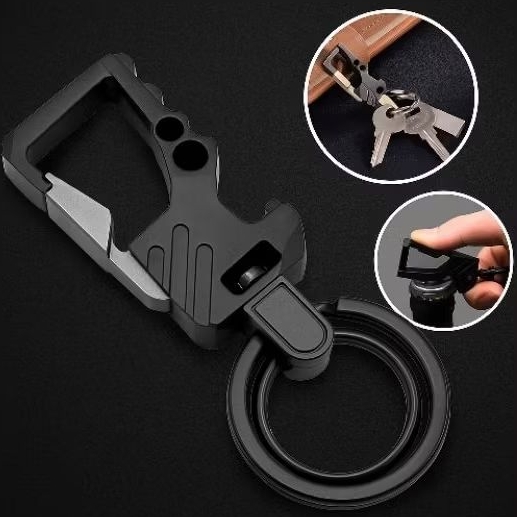 Chaveiro Abridor de Garrafa Tático em Metal Premium Carro – 1 Peça ou Kit com 5 | Resistente e Estiloso