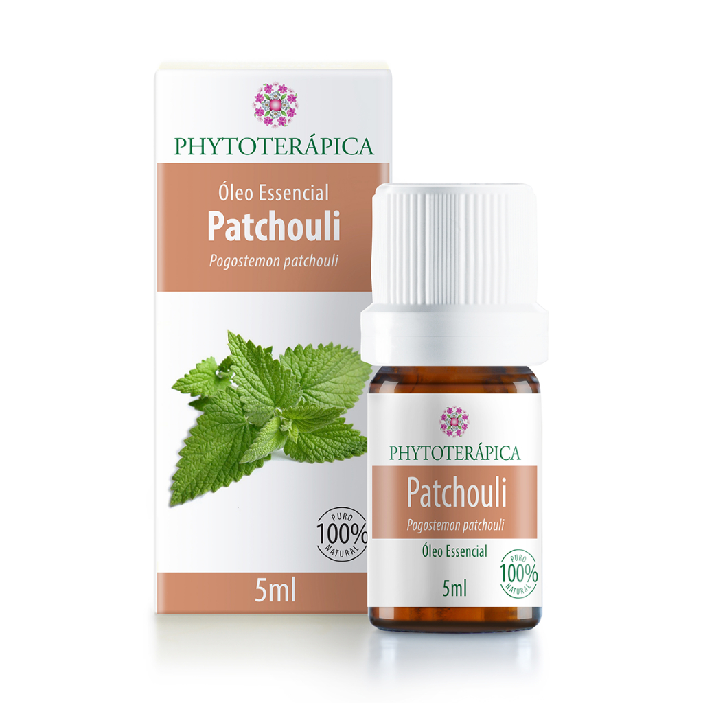 Phytoterápica Óleo Essencial Patchouli 5ml – Equilíbrio Emocional, Pele Saudável em Oferta na Shopee