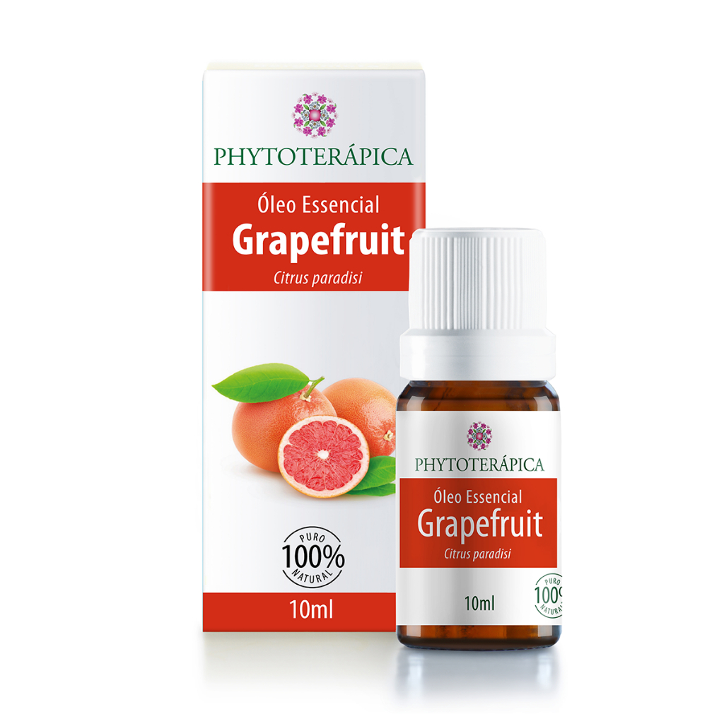 Phytoterápica Óleo Essencial Grapefruit 10ml – Revitalizante, Detox, Pele Saudável em Oferta na Shopee