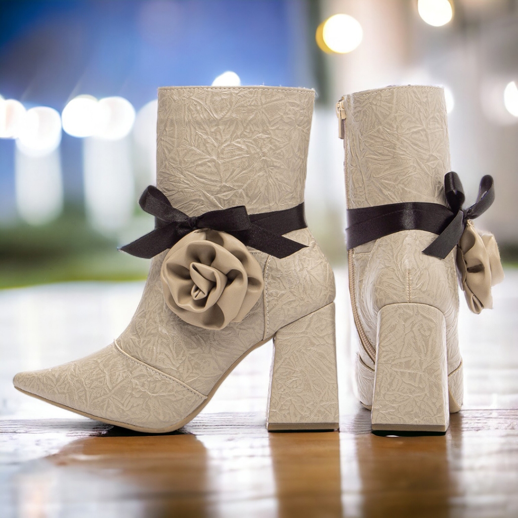 Bota Bege Salto Grosso: Onde Comprar | BuscaProdutos