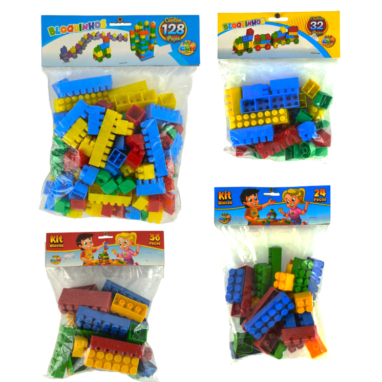 Bloquinhos para montar - Diversão Garantida Com Muita Criatividade!
