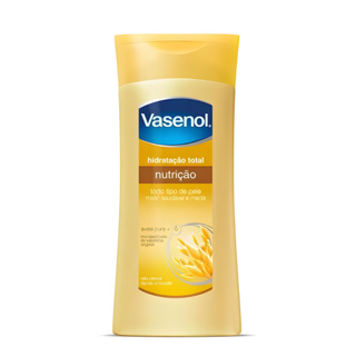 Vasenol Loção Desodorante Hidratação Total Nutrição Aveia Pura Frasco 400ml em Oferta na Shopee
