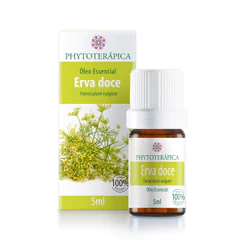 Phytoterápica Óleo Essencial Erva-Doce 5ml - Equilíbrio Emocional e Conforto Digestivo