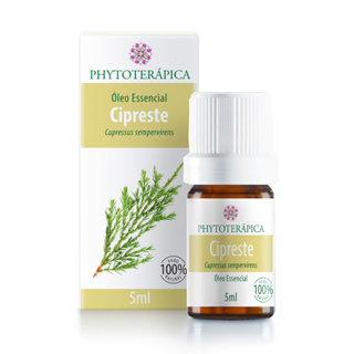 Phytoterápica Óleo Essencial Cipreste 5ml - Circulação, Bem-Estar e Equilíbrio Emocional em Oferta na Shopee