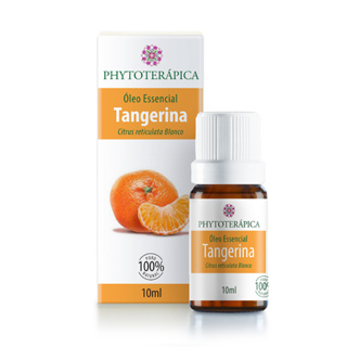 Phytoterápica Óleo Essencial Tangerina 10ml - Relaxamento, Bem-Estar e Aroma Cítrico em Oferta na Shopee