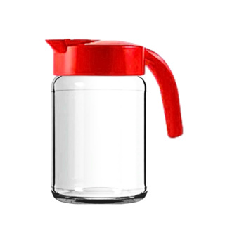 05 Jarras De Vidro vazia - 500 Ml com Tampa Plástica de Rosquear -Suco Água em Oferta na Shopee