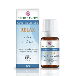 Phytoterápica Composto Essencial Relax 15ml - Aromaterapia Calmante - Reduz Estresse em Oferta na Shopee