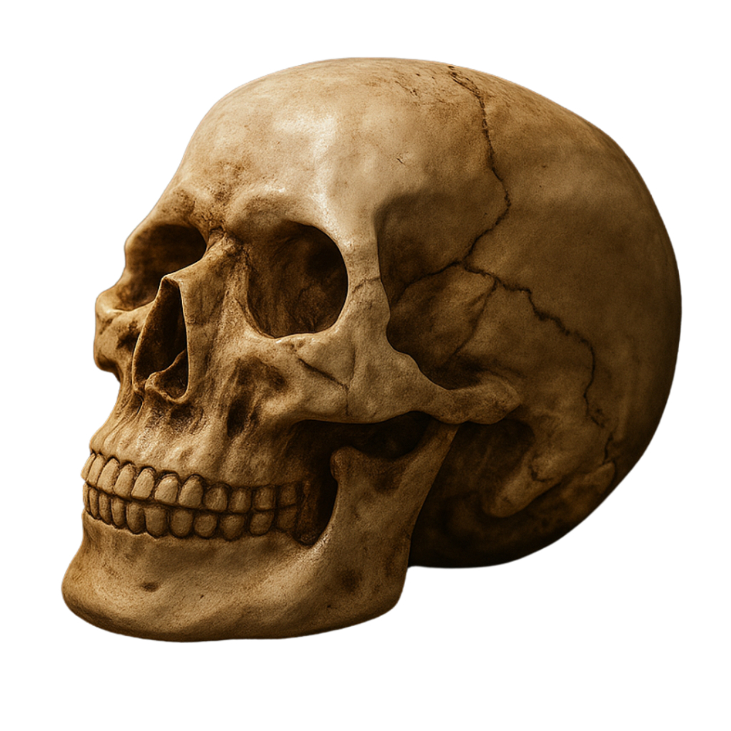 Crânio Caveira Tamanho Real em Resina Grande em Oferta na Shopee