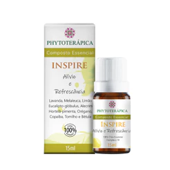 Phytoterápica Composto Essencial Inspire 15ml - Revigora e Clareia a Mente - Aromaterapia