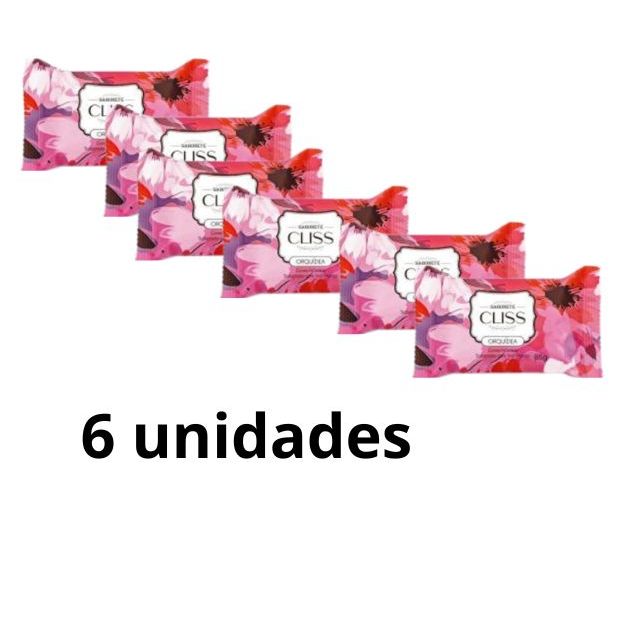 Sabonete Cliss Packs 6un ou 12unidades  de Sabonete em barra  85g