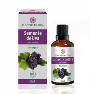 Phytoterápica Óleo Semente de Uva 50ml - Nutre, Suaviza e Previne o Envelhecimento em Oferta na Shopee