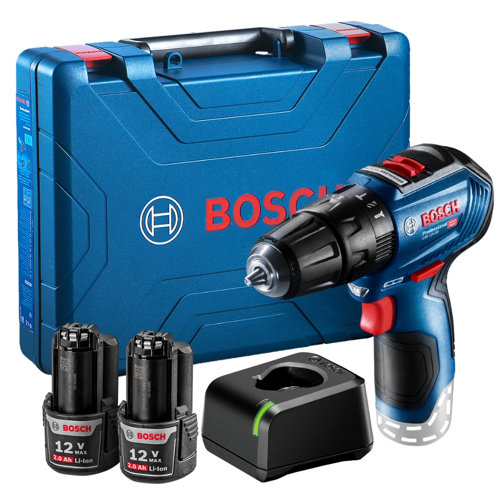 Furadeira de Impacto GSB 12V-30 Bosch Parafusadeira Brushless 12V em Oferta na Shopee