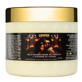 REI RAINHA CREME DE PENTEAR +ATIVADOR DE CACHOS COIFFER 350G