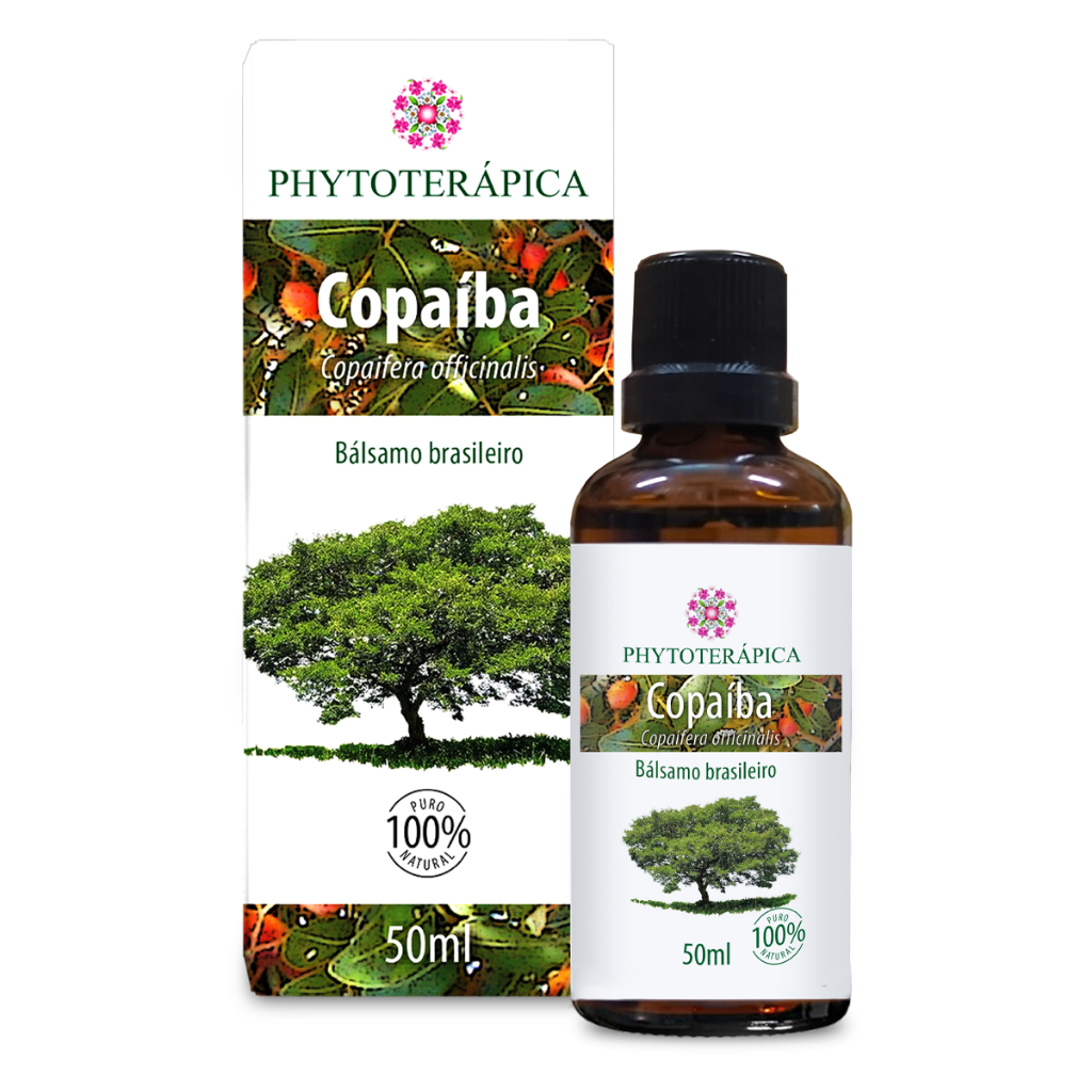 Phytoterápica Óleo Bálsamo de Copaíba 50ml - Equilibra a Pele e Alivia Inflamações Naturalmente em Oferta na Shopee