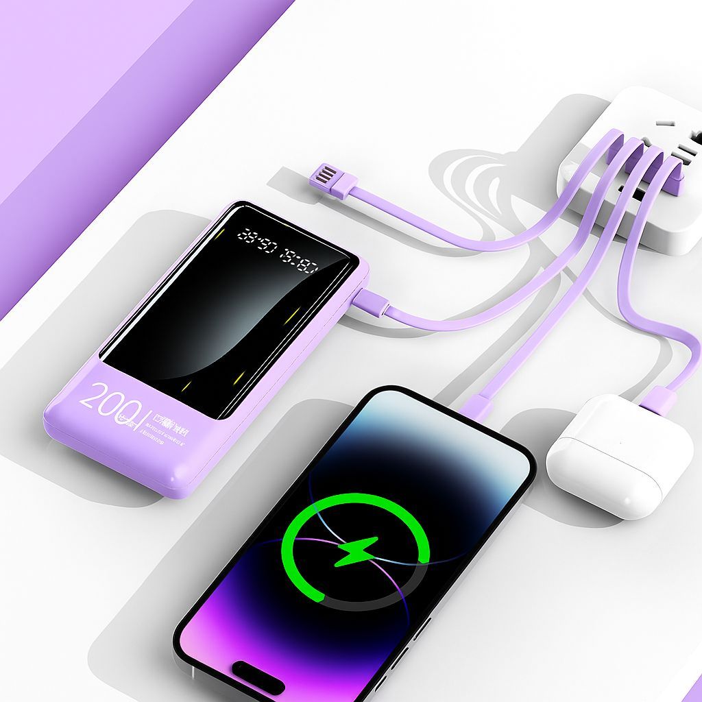Power Bank 10000mAh – Compacto e Potente!