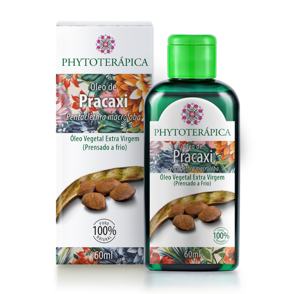Phytoterápica Óleo Vegetal Pracaxi 60ml - Uniformiza a Pele, Reduz Manchas e Hidrata os Cabelos