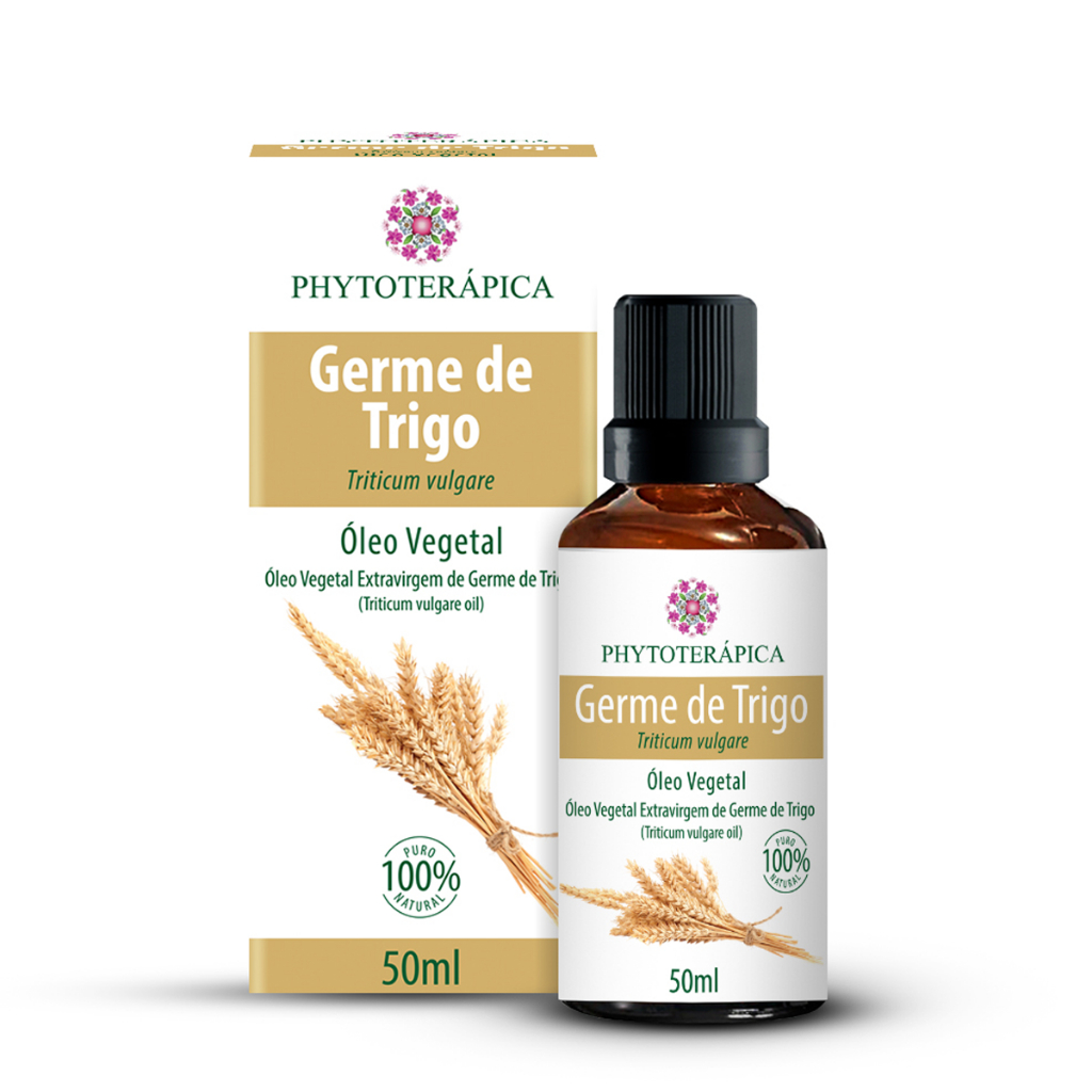 Phytoterápica Óleo Germe de Trigo 50ml - Antioxidante, Cicatrizante e Rejuvenescedor Natural em Oferta na Shopee