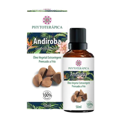 Phytoterápica Óleo Vegetal de Andiroba 50ml - Alívio Muscular, Hidratação e Ação Rejuvenescedora