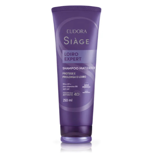 Eudora Siàge Shampoo Desamarelador Loiro Expert 250mL