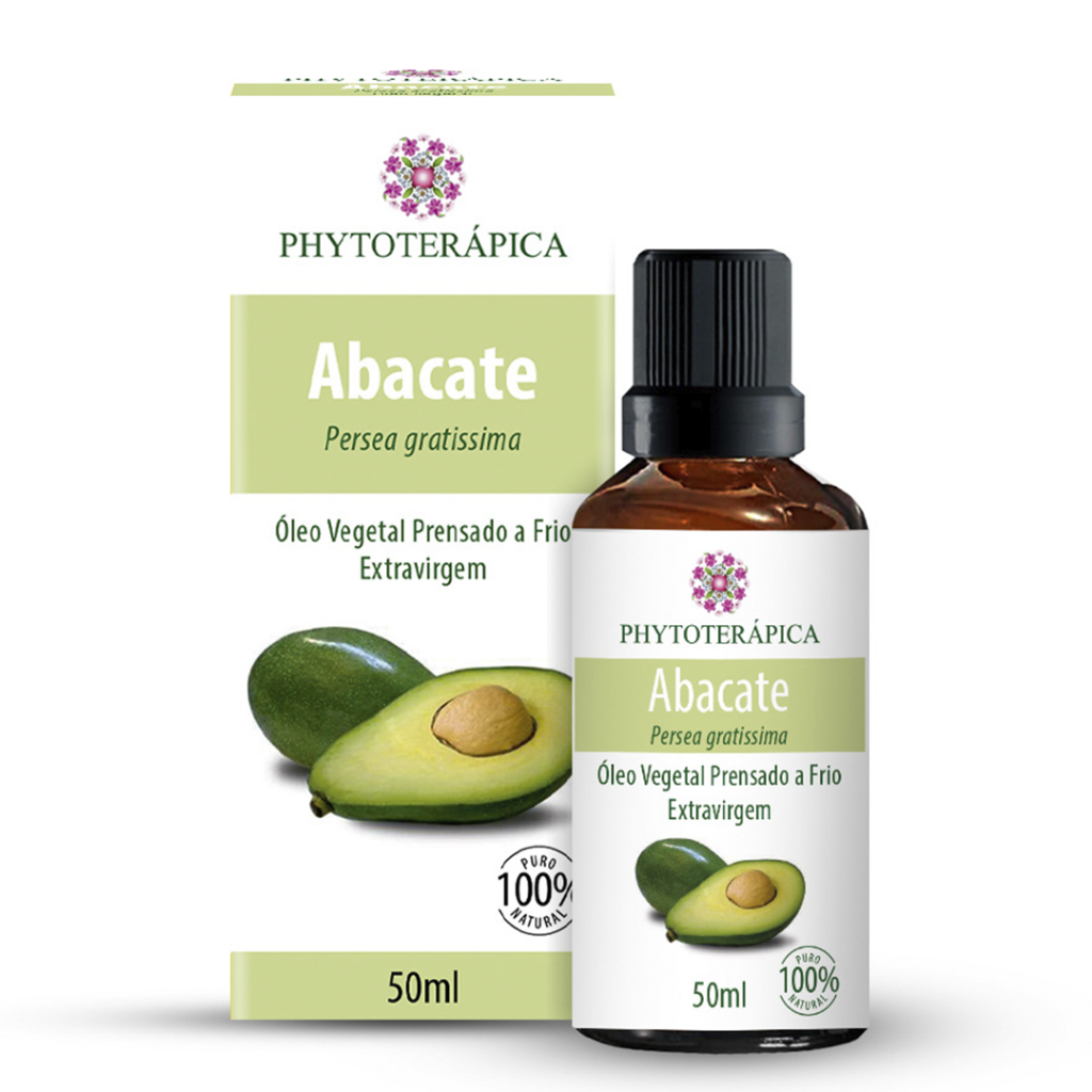 Phytoterápica Óleo Vegetal de Abacate 50ml - Hidratação Profunda, Antioxidante e Revitalizante - Beauty