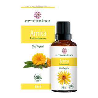 Phytoterápica Extrato Oleoso de Arnica Montana 50ml - Ação Calmante, Revitalizante e Anti-inflamatória em Oferta na Shopee