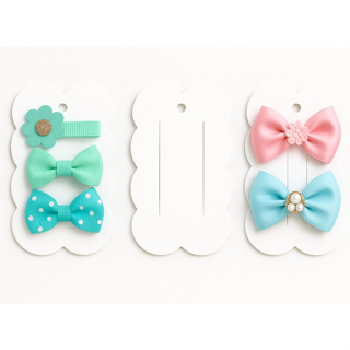 500 Tag Papeleta Nuvem Grande / Cartela/ Presilha/ Hair Clips/ Bico De Pato em Oferta na Shopee