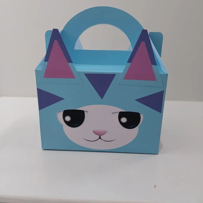Maleta Casa Mágica da Gabby Personalizada | Gatuno | Festa Infantil | Lembrancinha Personalizada